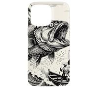 Custodia per iPhone 15 Pro Max Baleine Clash sul Mar Nero