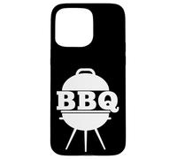 Custodia per iPhone 15 Pro Max Barbecue Grill Carbone Grill Cookout Estate Grilling Per Papà