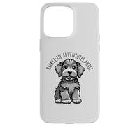 Custodia per iPhone 15 Pro Max Barktastic Adventures Await, simpatico cucciolo di cane, cartone animato