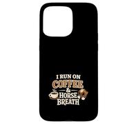 Custodia per iPhone 15 Pro Max Barn Rules Horse Barn Authority Humor Proprietario Trainer Confine