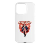 Custodia per iPhone 15 Pro Max Bash di compleanno dello zio Sam