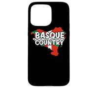 Custodia per iPhone 15 Pro Max Basque Country Euskadi Euskal Herria Basque Flag País Vasco