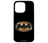 Custodia per iPhone 15 Pro Max Batman (1989) Batman Shiny Logo