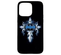 Custodia per iPhone 15 Pro Max Batman Gothic Steel Logo