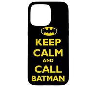 Custodia per iPhone 15 Pro Max Batman Keep Calm