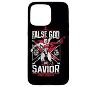 Custodia per iPhone 15 Pro Max Batman v Superman False God or Savior
