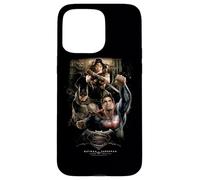 Custodia per iPhone 15 Pro Max Batman v Superman Three in Action