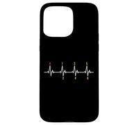 Custodia per iPhone 15 Pro Max Battito cardiaco a trasmissione manuale a 6 marce