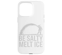 Custodia per iPhone 15 Pro Max Be Salty Melt ICE T-shirt Uomo Donna Protesta