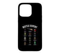 Custodia per iPhone 15 Pro Max Beetle Expert - Grafico per insetti con cervo Ercole, scarabeo e