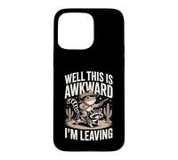 Custodia per iPhone 15 Pro Max Beh, questo è imbarazzante, lascio Frog Raccoon