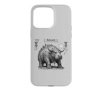 Custodia per iPhone 15 Pro Max Behemoth di antiche leggende