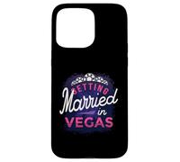 Custodia per iPhone 15 Pro Max Bella sposarsi a Vegas Casino Jewel Crown
