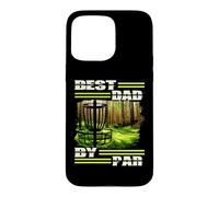 Custodia per iPhone 15 Pro Max Best Dad By Par Disc Golf Dad for men Father's Day Golf