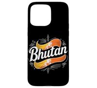 Custodia per iPhone 15 Pro Max Bhutan Dragon Flag Heritage National Travel