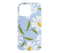 Custodia per iPhone 15 Pro Max Bianco Daisy Floral Pattern Primavera Fiore Giardino