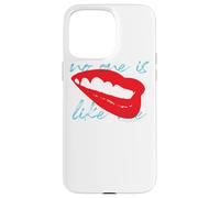 Custodia per iPhone 15 Pro Max Birds of Prey No One Is Like Me Lips