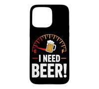 Custodia per iPhone 15 Pro Max Birra I Need Beer Artigianale Birrificio Luppolo Sete Birra