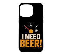 Custodia per iPhone 15 Pro Max Birra I Need Beer Artigianale Birrificio Luppolo Sete Birra