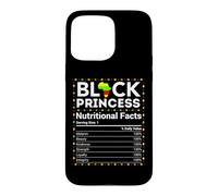 Custodia per iPhone 15 Pro Max Black History Month Africa Princess Valori nutrizionali Ragazze