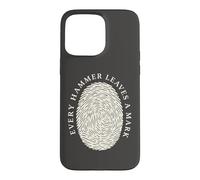 Custodia per iPhone 15 Pro Max Bladesmith Hammer Incudine Forge Knife Maker Smith
