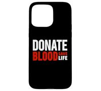 Custodia per iPhone 15 Pro Max Blood Donor Shirt Donate Blood Shirt - World Blood Donor Day