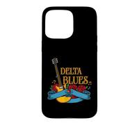 Custodia per iPhone 15 Pro Max Blues chitarrista e fan della musica rock o Delta Blues