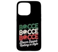 Custodia per iPhone 15 Pro Max Bocce Squad: Rolling In Style