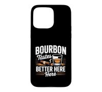 Custodia per iPhone 15 Pro Max Bourbon ha un sapore migliore nel cortile Bourbon Cigar Humor