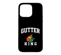 Custodia per iPhone 15 Pro Max Bowling Gutter King Funny Bowler Humor