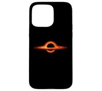 Custodia per iPhone 15 Pro Max buco nero accrezione disco minimo fisica concetto