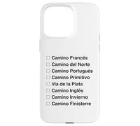 Custodia per iPhone 15 Pro Max Buen Camino de Santiago Pellegrino Spagna Compostela Viaggio