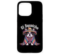 Custodia per iPhone 15 Pro Max Bulldog francese El Squatcho Poncho divertente Bulldog francese