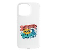 Custodia per iPhone 15 Pro Max Bum di compleanno | Retro Groovy Sun Ocean Beach Estate