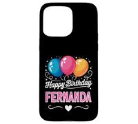 Custodia per iPhone 15 Pro Max Buon compleanno Fernanda