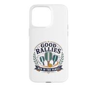 Custodia per iPhone 15 Pro Max Buoni Rally Run In Il Famiglia Pickleball Vintage