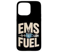 Custodia per iPhone 15 Pro Max Caffè combustibile SME per paramedico EMT infermiera eroe equipaggio