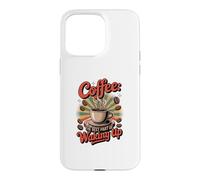 Custodia per iPhone 15 Pro Max Caffè quando ti svegli