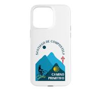 Custodia per iPhone 15 Pro Max Camino Primitivo Bicicletta Donna Santiago de Compostela 2026