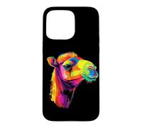 Custodia per iPhone 15 Pro Max Cammello Dromedario Bactriano Safari nel Deserto Cammello