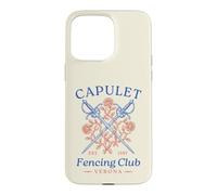 Custodia per iPhone 15 Pro Max Capulet Fencing Club Romeo and Juliet Funny Book Lover