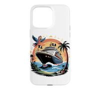 Custodia per iPhone 15 Pro Max Caribbean Cruise Ship Vacation Cruising