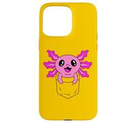Custodia per iPhone 15 Pro Max Carino Baby Axolotl In Tasca Kawaii Anime