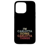 Custodia per iPhone 15 Pro Max Carlotta Name Carlotta Personalized Name First Given