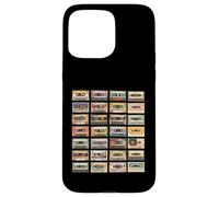 Custodia per iPhone 15 Pro Max Cassette Tapes - Retro 80s Throwback Vintage Party 80s Musica