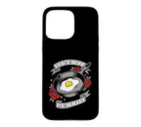 Custodia per iPhone 15 Pro Max Cast Iron Skillet Don't Soap My Skillet Cooking Joke