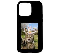 Custodia per iPhone 15 Pro Max Cat Selfie Six Seven Easter Day Bunny 67 Meme Rabbit Kids