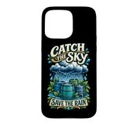 Custodia per iPhone 15 Pro Max Cattura il cielo Salva la raccolta dell'acqua piovana