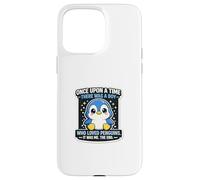 Custodia per iPhone 15 Pro Max C'era una volta un ragazzo che amava i pinguini