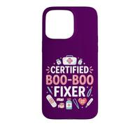 Custodia per iPhone 15 Pro Max Certified Boo-Boo Fixer Nurse